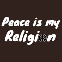 peace is my religion. Design