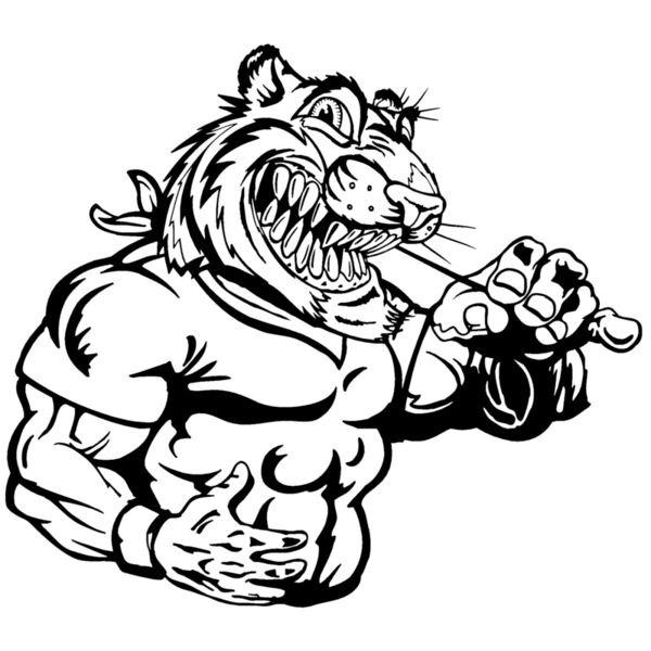 tiger holding Thumbnail