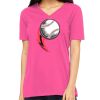 Missy's Relaxed Jersey Short-Sleeve V-Neck T-Shirt Thumbnail