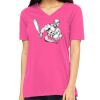 Missy's Relaxed Jersey Short-Sleeve V-Neck T-Shirt Thumbnail