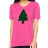 Missy's Relaxed Jersey Short-Sleeve V-Neck T-Shirt Thumbnail