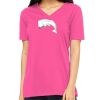Missy's Relaxed Jersey Short-Sleeve V-Neck T-Shirt Thumbnail