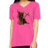 Missy's Relaxed Jersey Short-Sleeve V-Neck T-Shirt Thumbnail