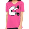 Missy's Relaxed Jersey Short-Sleeve V-Neck T-Shirt Thumbnail