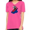 Missy's Relaxed Jersey Short-Sleeve V-Neck T-Shirt Thumbnail