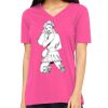 Missy's Relaxed Jersey Short-Sleeve V-Neck T-Shirt Thumbnail