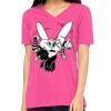 Missy's Relaxed Jersey Short-Sleeve V-Neck T-Shirt Thumbnail