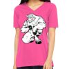 Missy's Relaxed Jersey Short-Sleeve V-Neck T-Shirt Thumbnail