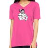 Missy's Relaxed Jersey Short-Sleeve V-Neck T-Shirt Thumbnail