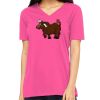 Missy's Relaxed Jersey Short-Sleeve V-Neck T-Shirt Thumbnail