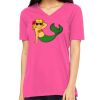 Missy's Relaxed Jersey Short-Sleeve V-Neck T-Shirt Thumbnail