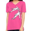 Missy's Relaxed Jersey Short-Sleeve V-Neck T-Shirt Thumbnail