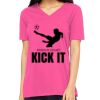 Missy's Relaxed Jersey Short-Sleeve V-Neck T-Shirt Thumbnail