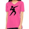 Missy's Relaxed Jersey Short-Sleeve V-Neck T-Shirt Thumbnail