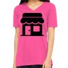 Missy's Relaxed Jersey Short-Sleeve V-Neck T-Shirt Thumbnail