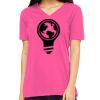 Missy's Relaxed Jersey Short-Sleeve V-Neck T-Shirt Thumbnail