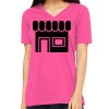 Missy's Relaxed Jersey Short-Sleeve V-Neck T-Shirt Thumbnail