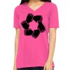 Missy's Relaxed Jersey Short-Sleeve V-Neck T-Shirt Thumbnail