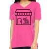 Missy's Relaxed Jersey Short-Sleeve V-Neck T-Shirt Thumbnail