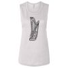 Ladies' Bella Flowy Scoop Muscle Tank Thumbnail