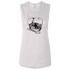 Ladies' Bella Flowy Scoop Muscle Tank Thumbnail