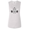 Ladies' Bella Flowy Scoop Muscle Tank Thumbnail