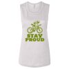 Ladies' Bella Flowy Scoop Muscle Tank Thumbnail