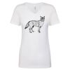 Next Level The Ideal V T-Shirt Thumbnail
