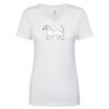 Next Level The Ideal V T-Shirt Thumbnail