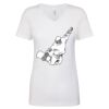 Next Level The Ideal V T-Shirt Thumbnail