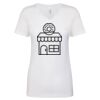 Next Level The Ideal V T-Shirt Thumbnail
